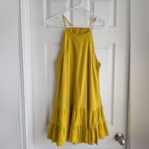 Altar'd State Mustard Sleeveless Dress
